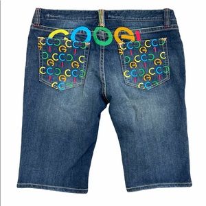Coogi Bermuda Jean Shorts Size 13/14